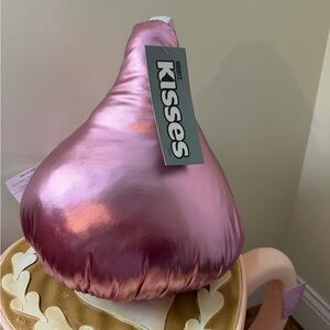 Hershey Kisses Valentine’s Day Pink 3D Throw Pillow